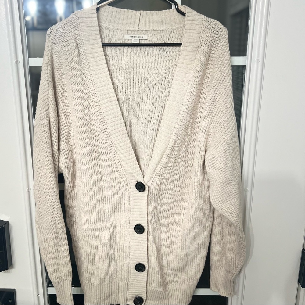 American Eagle 4 Button Cardigan